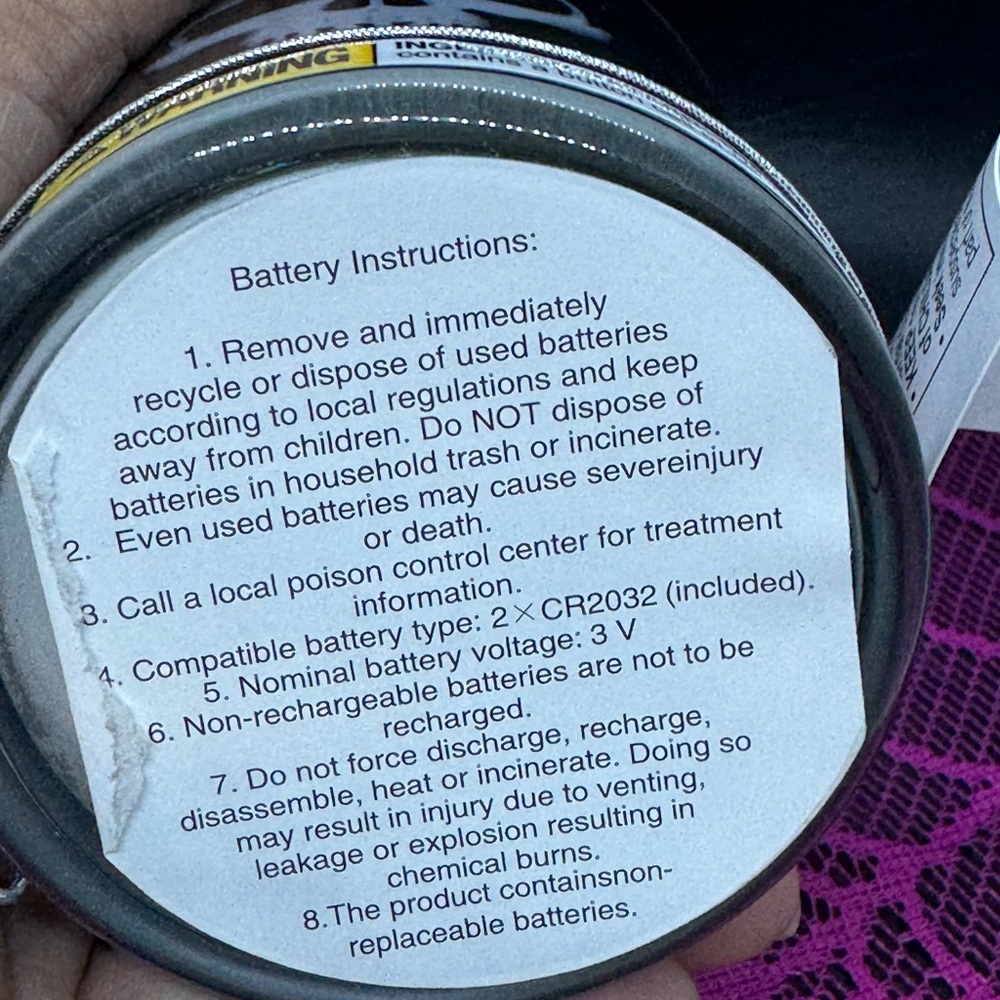 Color changing candle New - Picture 6 of 10